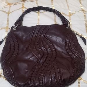 Kenar Brown 100%leather shoulder bag